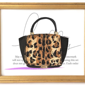 Spotted (Fashion Illustration Print)