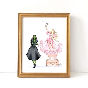 Properly Poised (Fashion Illustration Print)