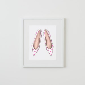 Get to the Point Fashion Illustration Print image 2