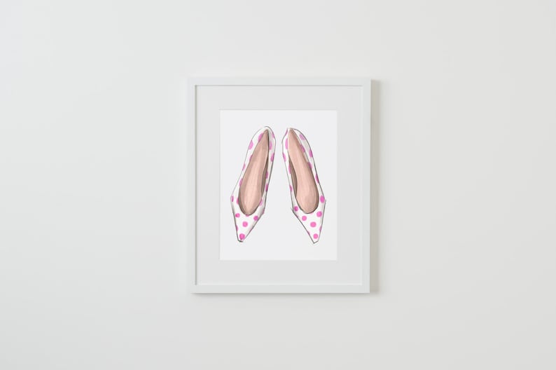 Get to the Point Fashion Illustration Print image 2