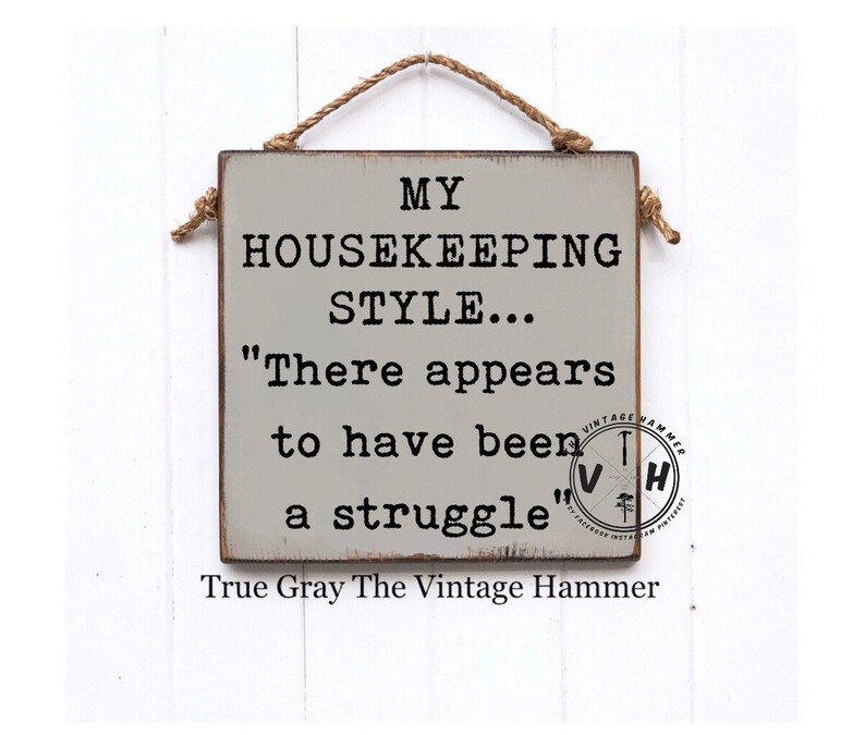 Funny house sign funny sign wood sign saying farmhouse | Etsy