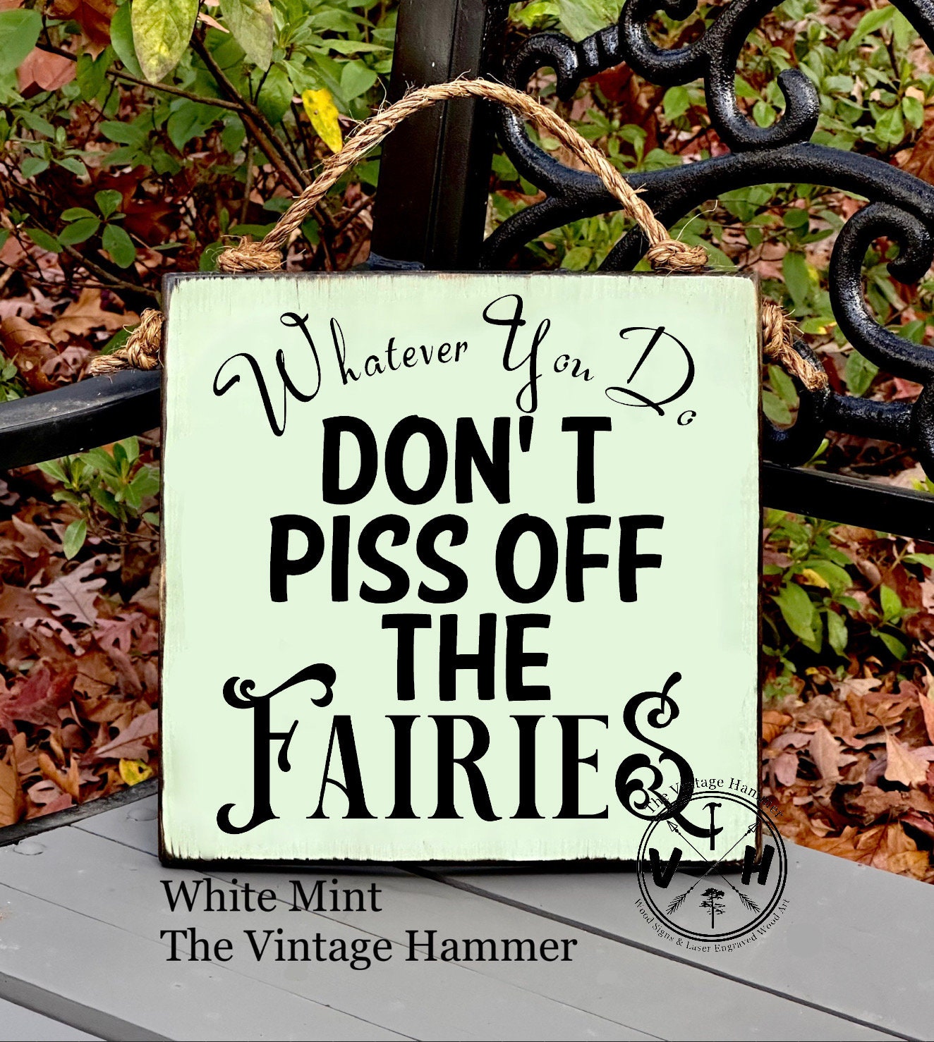 Marble Finish Stand up Plaque DON'T PISS OFF THE FAIRIES Etched Marble Home Wall Decor Sign Marble Finish Stand up Plaque DON'T PISS OFF THE FAIRIES Etched Marble Home Wall Decor Sign