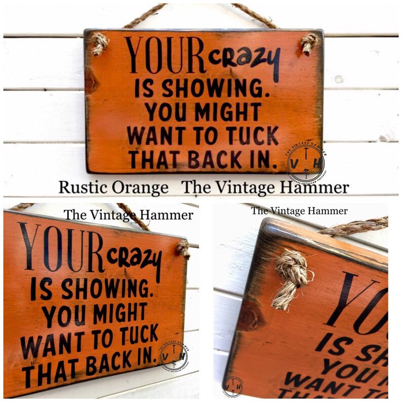 Crazy Sign Wood Sign Sayings Outdoor Sign Southern Sign Etsy