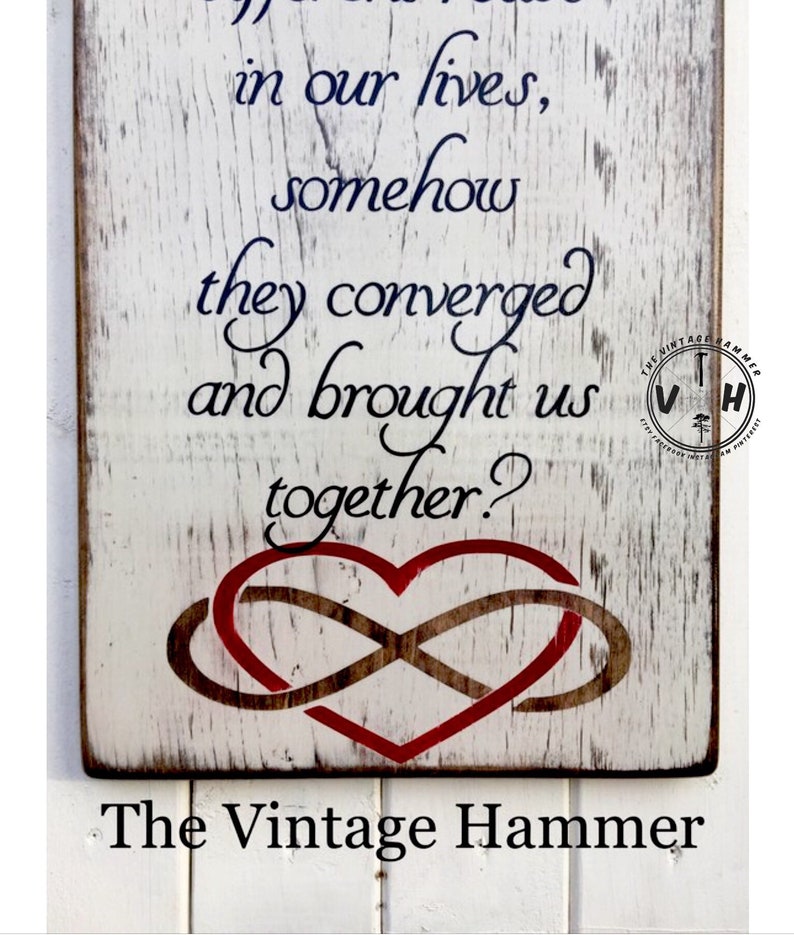 Couples Sign wood sign saying reclaimed wood sign hand Etsy