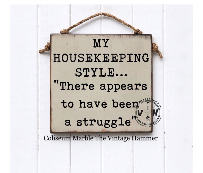 Funny house sign funny sign wood sign saying farmhouse | Etsy
