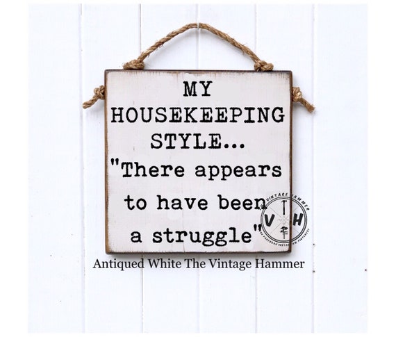 Funny house sign funny sign wood sign saying farmhouse | Etsy