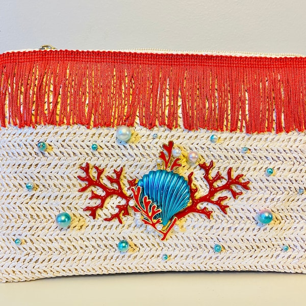 Beach Clutch Etsy