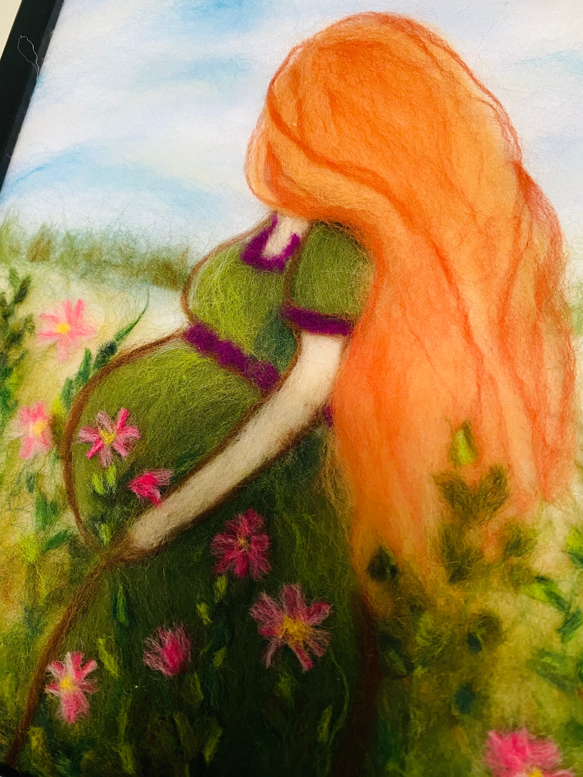 Pregnant Women Art Maternity Artpregnancy Paintingmom to Be Etsy