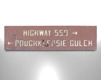 Copie du panneau de sentier du sentier Bear Creek, Colorado