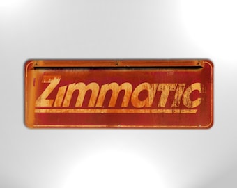 Zimmatic Irrigation Sign