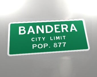 Copy of City Limit Sign from Bandera, Texas