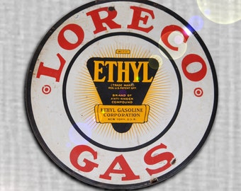 Loreco Gas Sign
