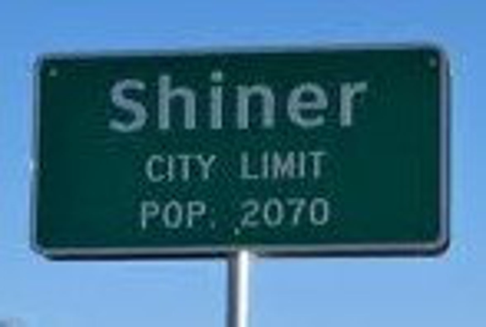 Copy of City Limit Sign From Shiner, Texas Etsy