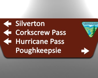 Copy of Trail Sign from the San Juan Mountains, Colorado