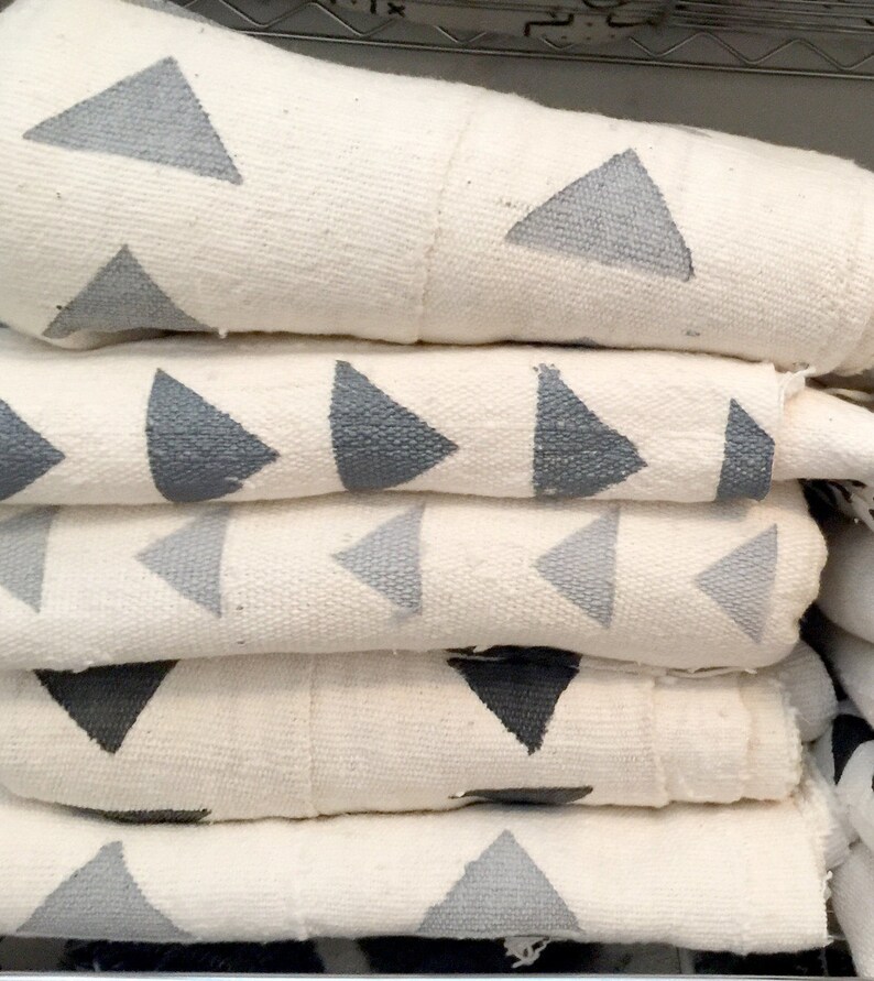 Authentic Mudcloth Boho Lounger® Mudcloth Pouf Boho Pouf image 5