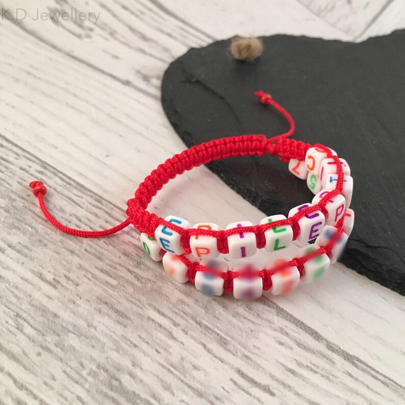 Kids ID Bracelet Kids Safety Bracelet Emergency Contact Etsy