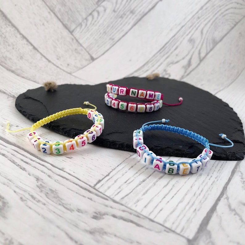 Kids ID Bracelet Kids Safety Bracelet Emergency Contact Etsy