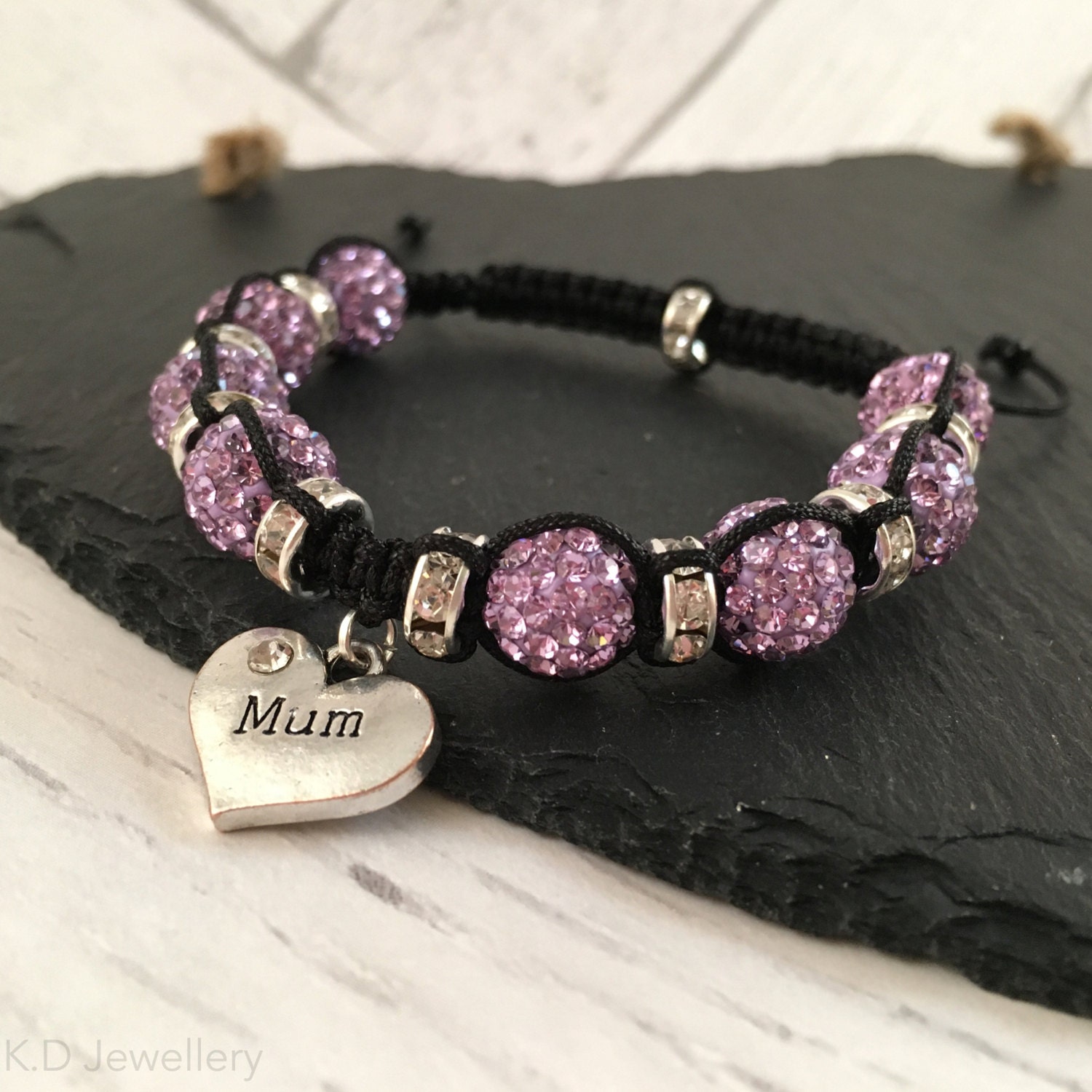 Mum Bracelet Mum Charm Bracelet Gift for Mum Mothers Day Etsy
