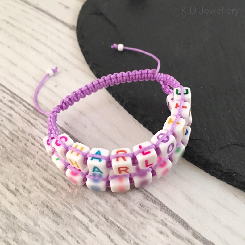 Kids ID Bracelet Kids Safety Bracelet Emergency Contact Etsy