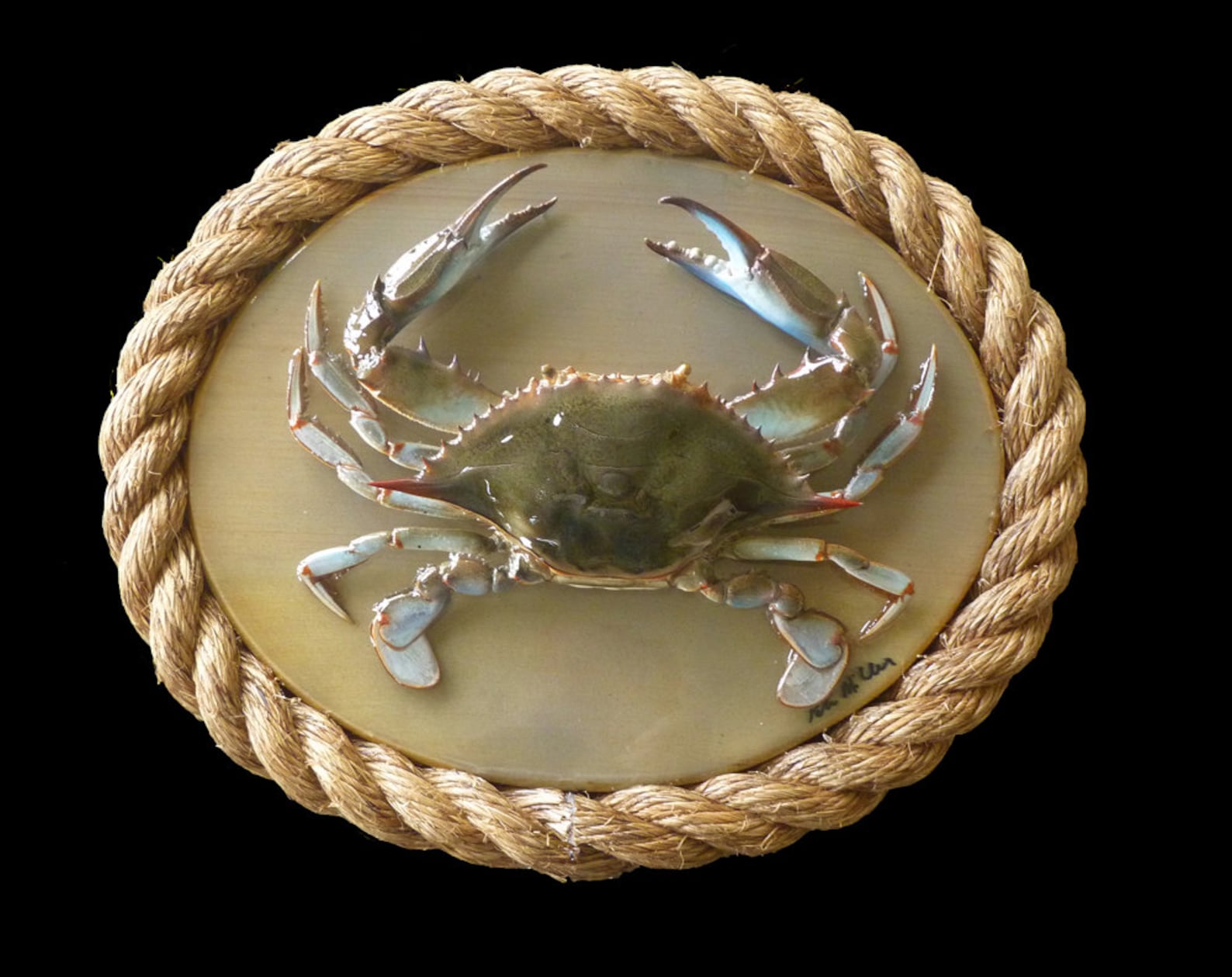 Blue Crab Wall Decor Art and Gifts Make Great Bay, Beach, Shoreside