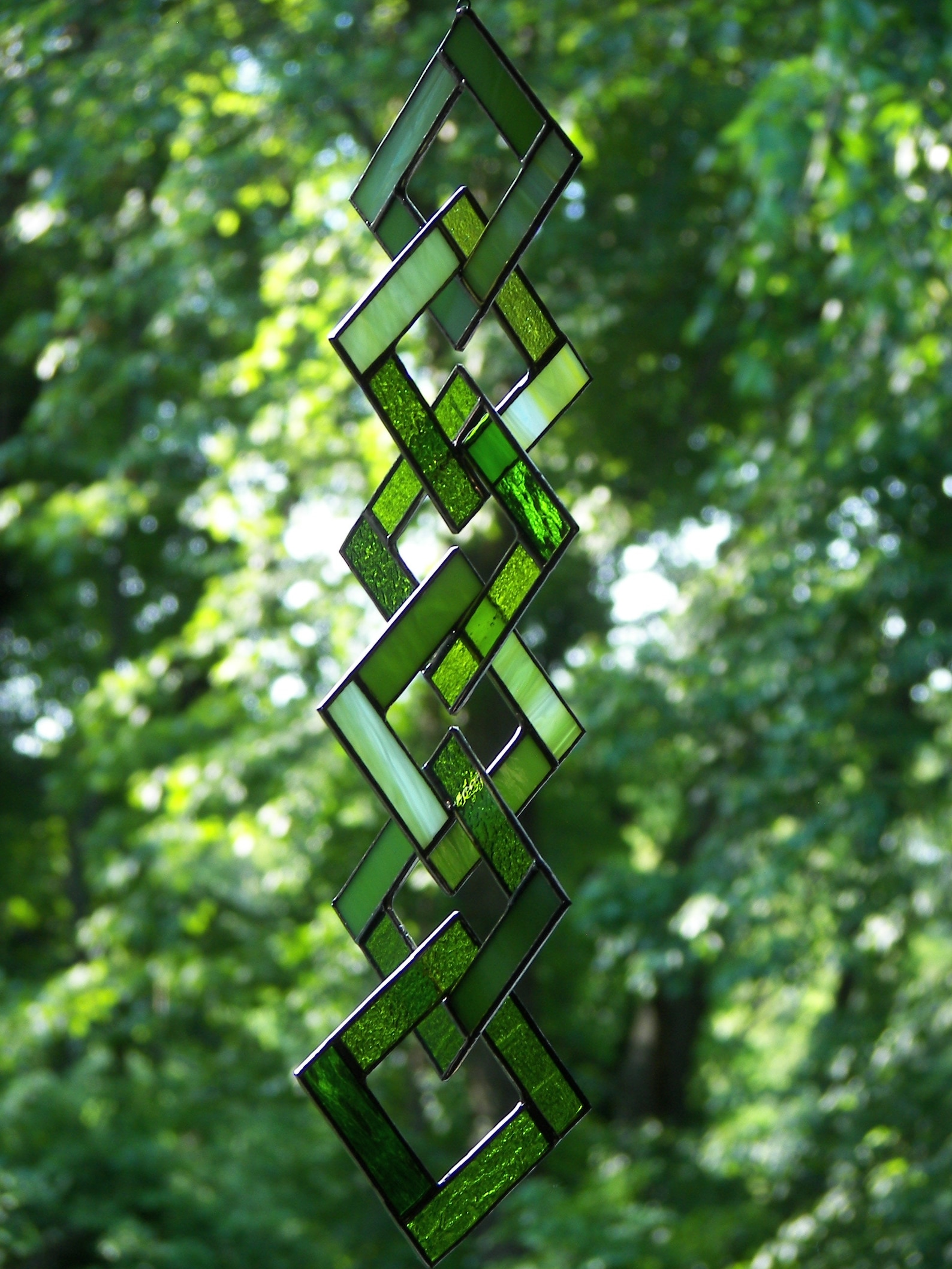 Chartreuse Stained Glasslime Green Stained Glass green Etsy