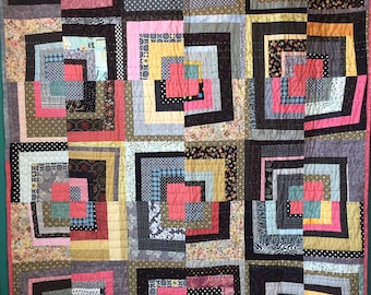 Scrap Quilt (lap size): Eviction Notice