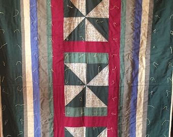 Goodwill Rescue Quilt: Picnic Quilt (52" X 72")