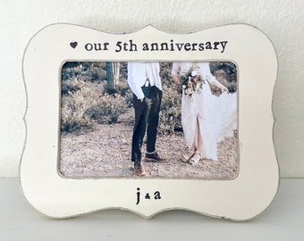 Anniversary picture frame, boyfriend picture frame, cute boyfriend picture frame, wedding anniversary personalized gift
