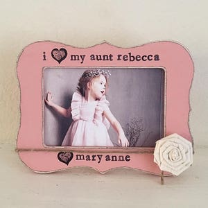 Aunt picture frame 4x6, auntie era, I love my aunt picture frame, gift for aunt, Mother’s Day gift, aunt to be, new aunt, auntie gift