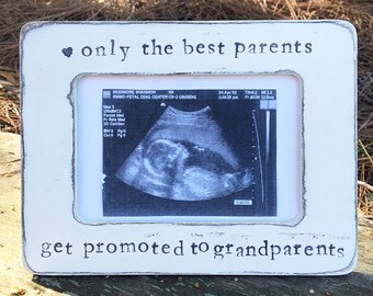 Pregnancy announcement gift, gender reveal gift, grandparent announcement gift, picture frame