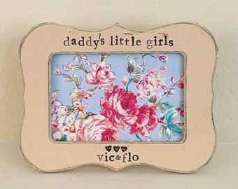 Dad gift Daddy gift Daddys little girl personalized picture frame Dad frame Father's Day picture frame from daughter - flowers in December