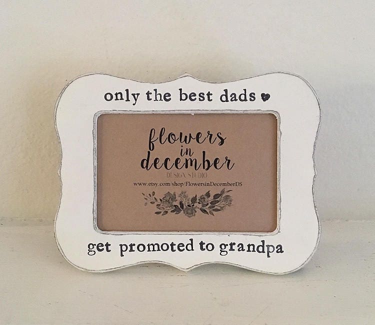 Grandpa Gift Picture Frame Only The Best Dads Get 50