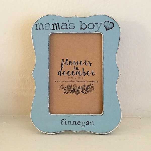 Boy Picture Frame Etsy