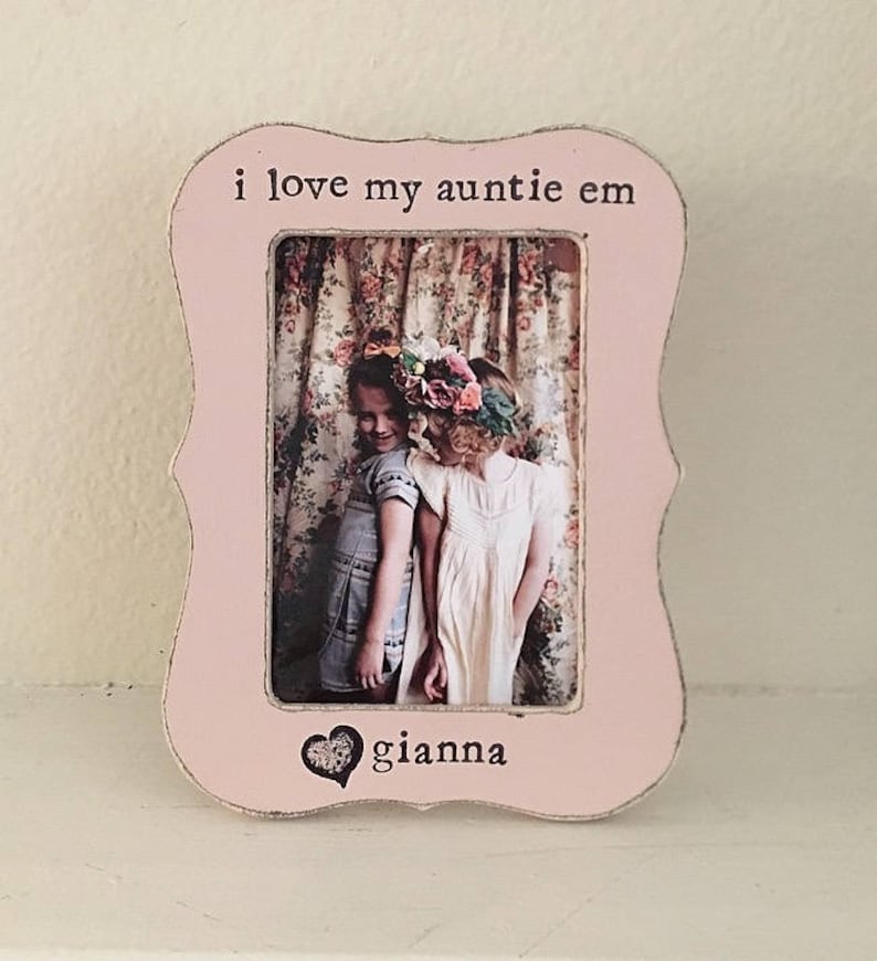 Aunt picture frame GIFT for Aunt Auntie gift I love my Aunt Etsy