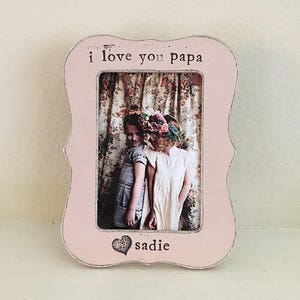 Papa gift, I love my papa, grandpa fathers day gift, from grandchild image 1