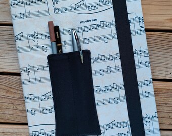 MTO Composition notebook cover - Music