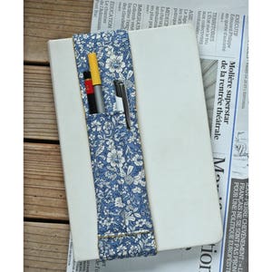 Notizbuch Stiftehalter - Blumen