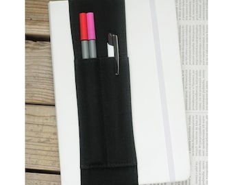 MTO Minimalistic notebook pen holder - Black