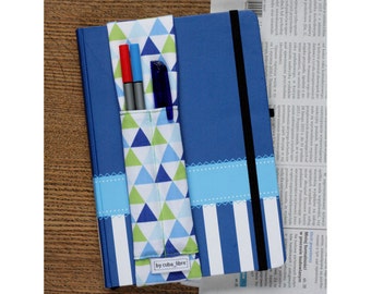 MTO Notebook pen holder - Triangles