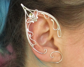 Pair of elf ear cuffs - Ear cuff - Elf ears - Fairy ear cuffs - Ear cuff no piercing - Ear wrap