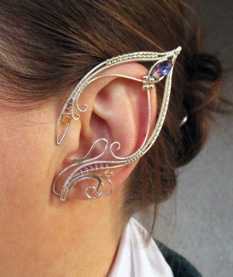 Elf Ear Cuffs Pair of Ear Cuffs Elf Ears Fairy Ear Cuffs Etsy
