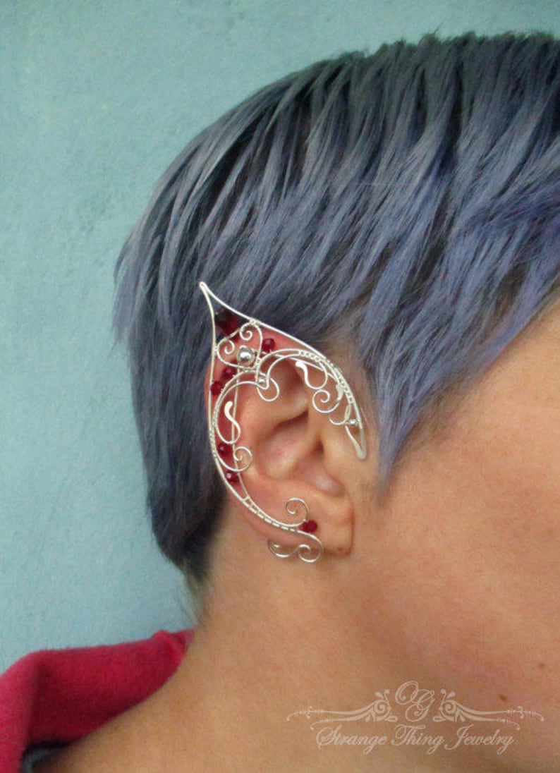Pair of elf ear cuffs Betelgeuse Ear cuff Elf ears Fairy Etsy