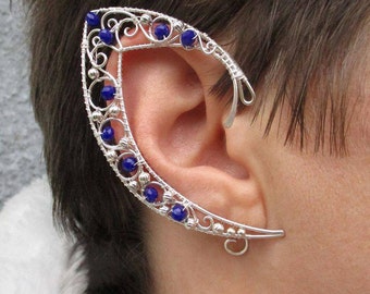 Pair of elven ear cuffs Ameretat- Ear cuff - Wire elf ears - Fairy ear cuffs - Ear cuff no piercing - Ear wrap
