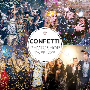 Colorful Confetti Photoshop Overlay,Confetti Photoshop Overlay, Wedding Confetti Overlay,Confetti Overlay for Photoshop,Photoshop Effect