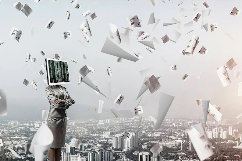 20 Flying Paper Photoshop Overlay, Paper Overlay,flying Paper Overlay ...