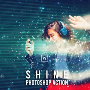 Shine Photoshop Action, Glow Photoshop Action, Luminous Photoshop Action, Photoshop Effects,Photoshop Presets,Photo Filters, Photoshop Brush