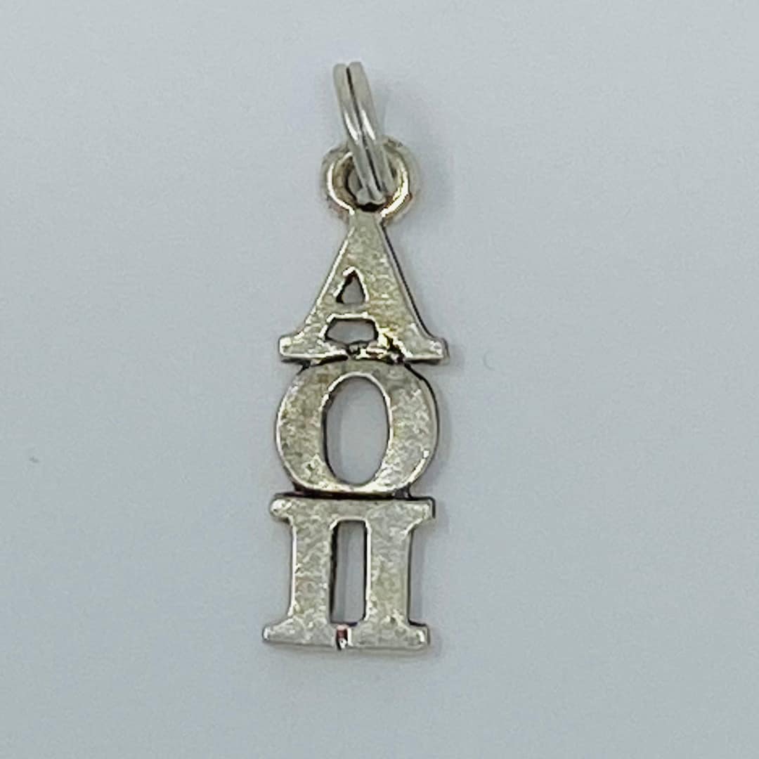 Aopi Symbol Alpha Omicron Pi Aopi Greek Sorority Lavaliere, Officially Licensed - Etsy