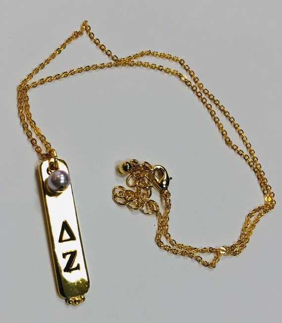 Sorority bar best sale necklace