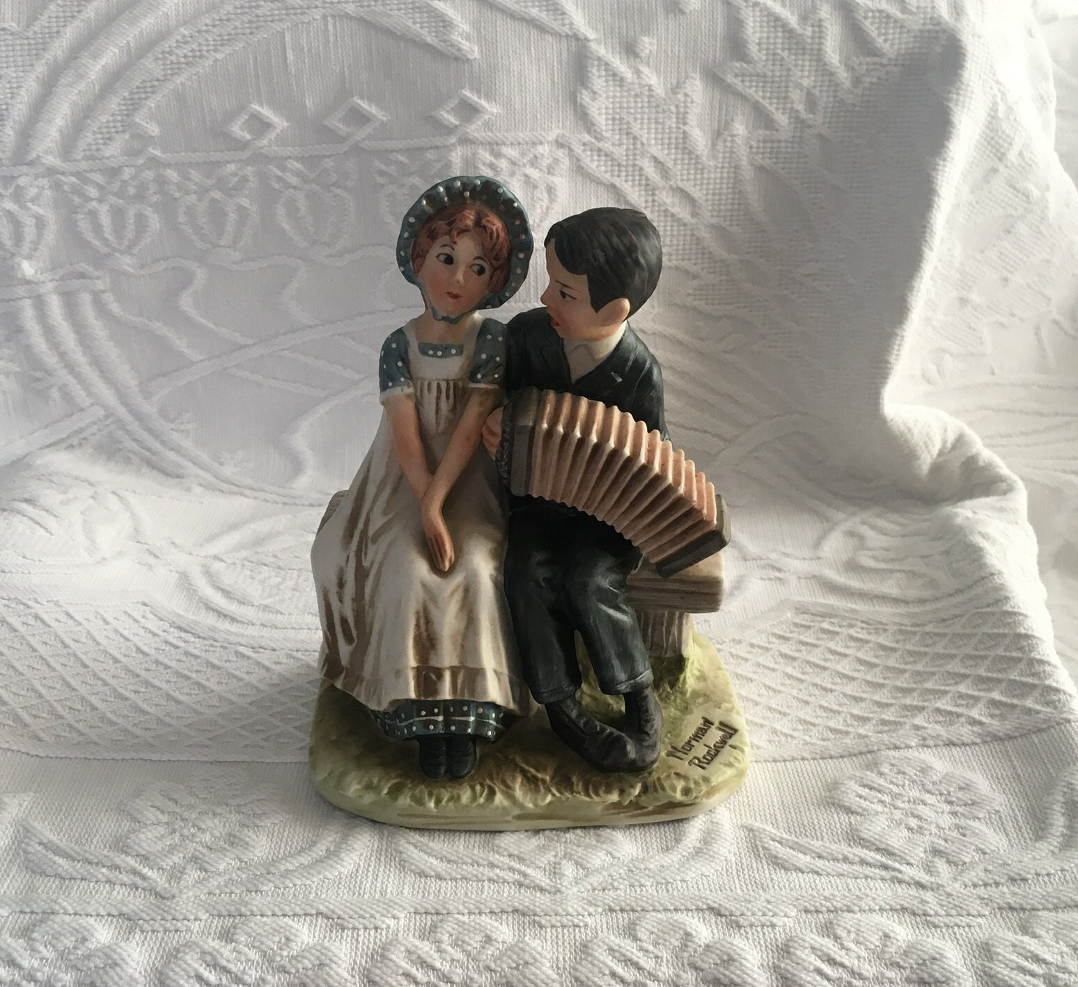 Lovers Saturday Evening Post Norman Rockwell Inspired Dave - Etsy Denmark