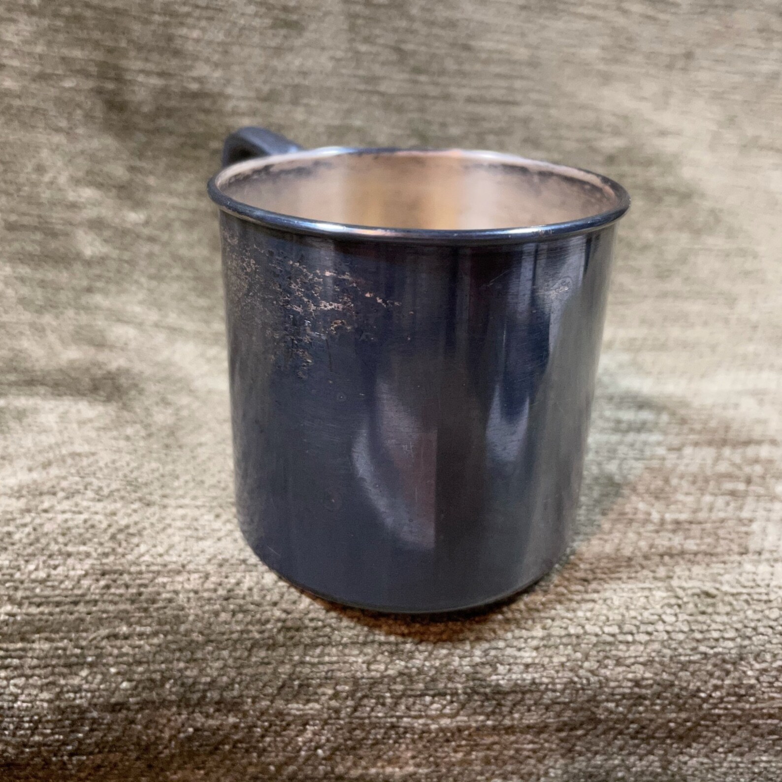 Silver Plated Oneida Baby Cup Mug Vintage Silver Childs Mug Etsy